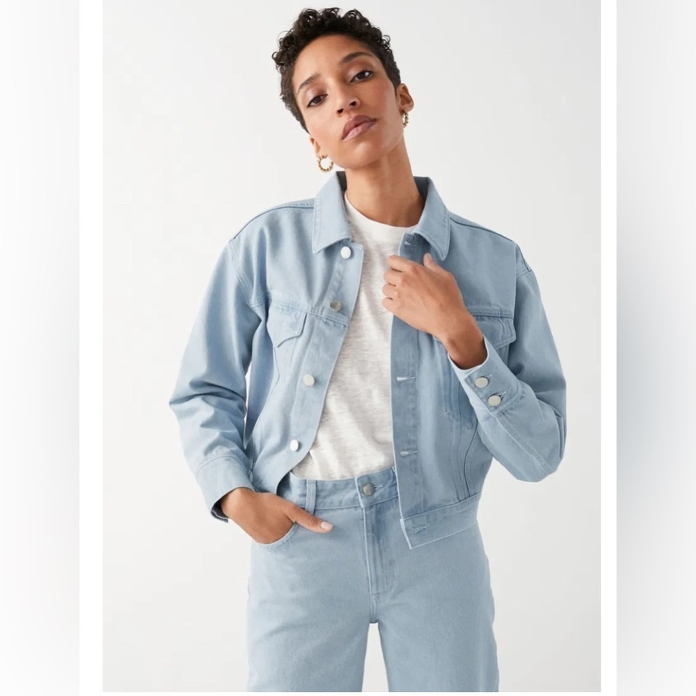 Other Stories cropped Jean Jacket size small